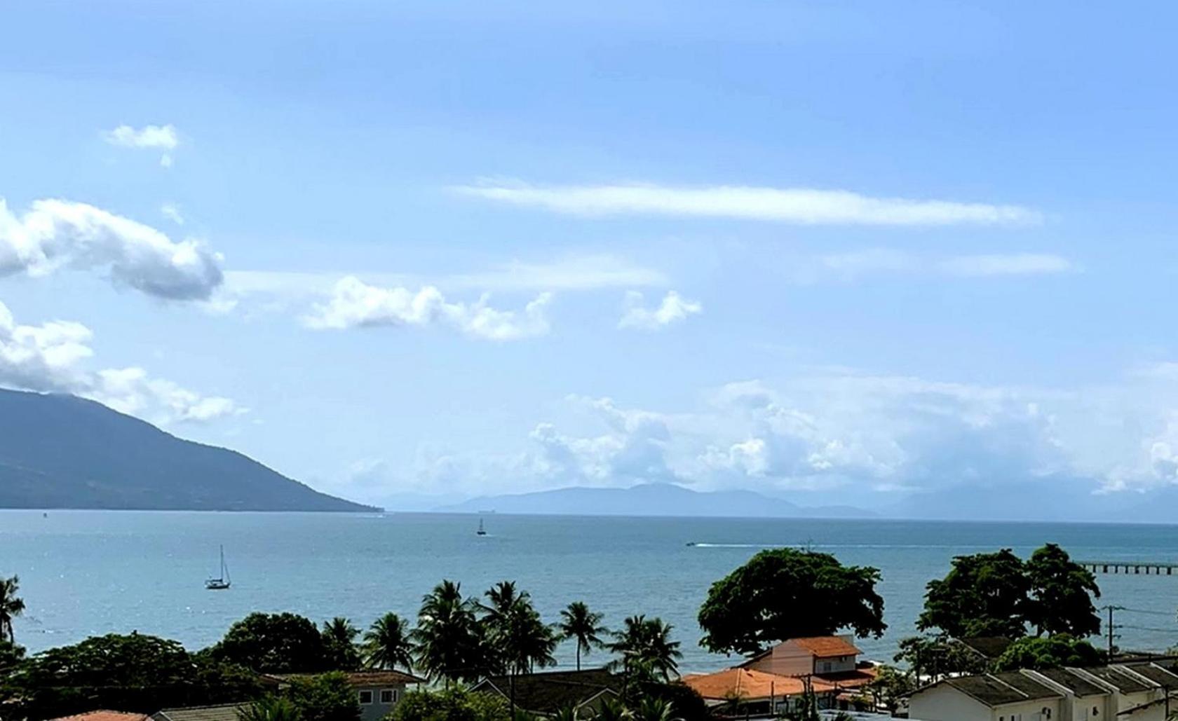 Casa Na Praia Litoral Norte Com Vista Para O Mar Perto Do Centro Sao Sebastiao  Exterior foto